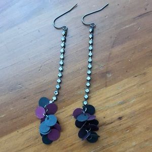 Diamond Earrings Simulated Gems